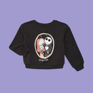 NWT • The Nightmare Before Christmas • Sweatshirt • Toddler 3T • Black/Lace